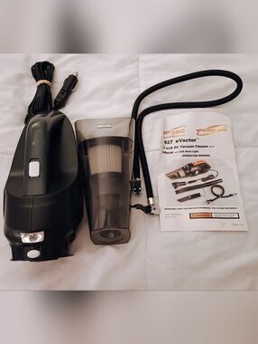 NWOT eVactor 12Volt Portable Car Vacuum & Air Compressor
